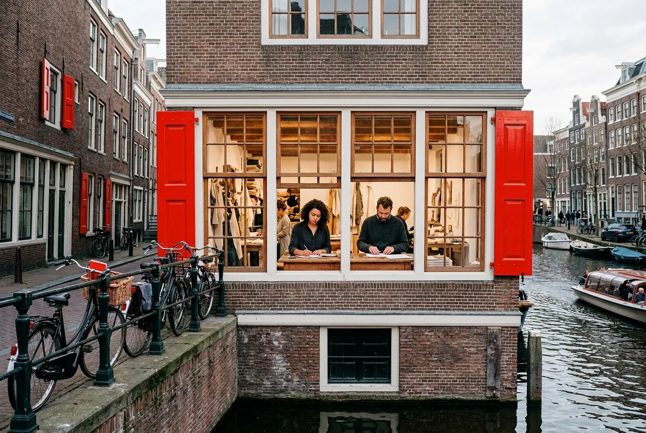 One floor on the Keizersgracht